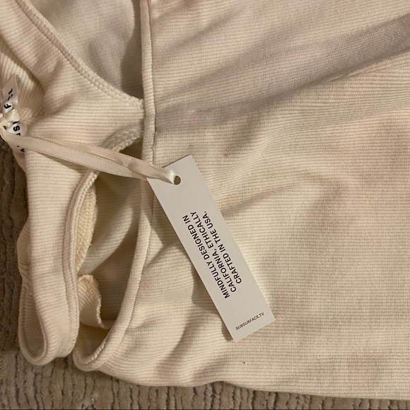 Subsurface White Knit Pants - Picture 3 of 6